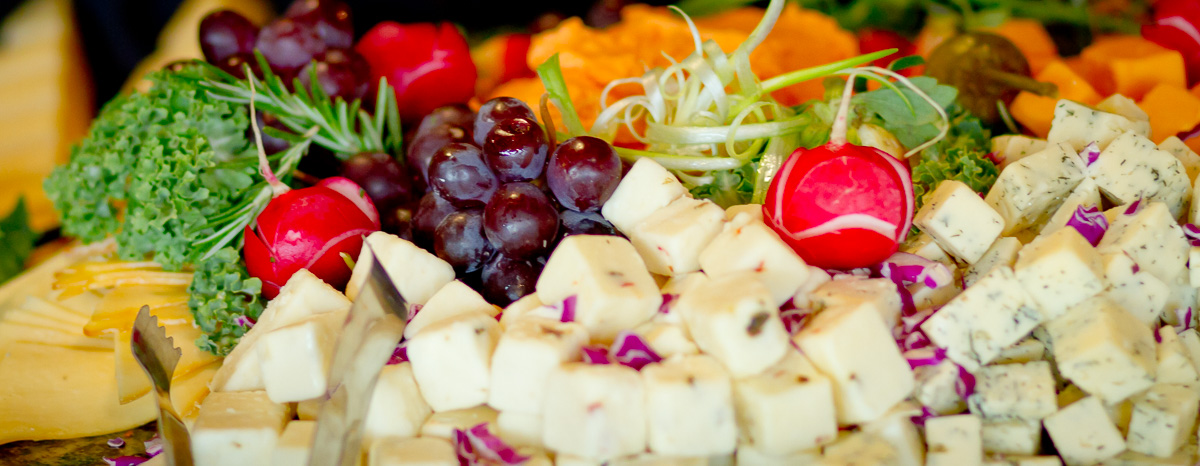 Catering Cheese & Fruit Plate