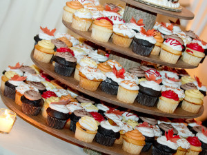 Wedding Reception Deser - Fall Cupcakes
