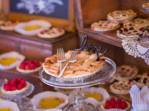 Wedding Reception deserts - mini pies