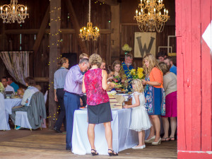 Wedding Reception in a barn - Grand Rapids