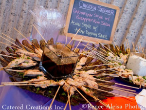 Corporate Catering Chicken Skewers