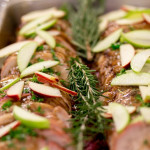 Buffet Catering Roast Turkey Apples