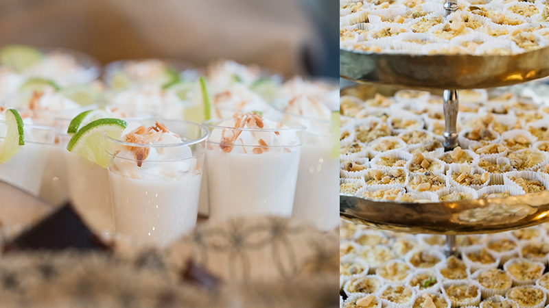dessert catering